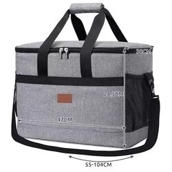 Geanta termoizolanta Trizand 23842 20l (Grey) Thumb