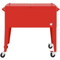 Carucior frigorific portabil VidaXL 93743 (Red) Thumb