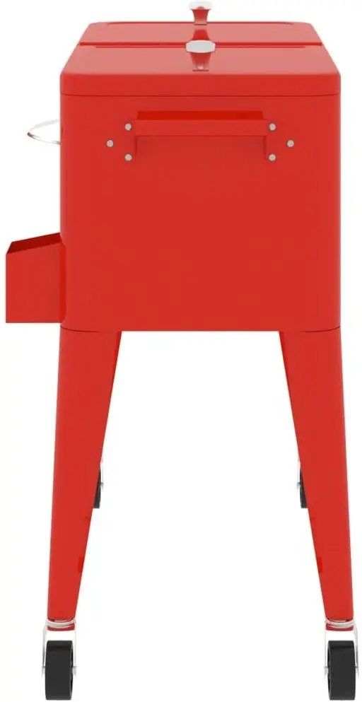 Carucior frigorific portabil VidaXL 93743 (Red)