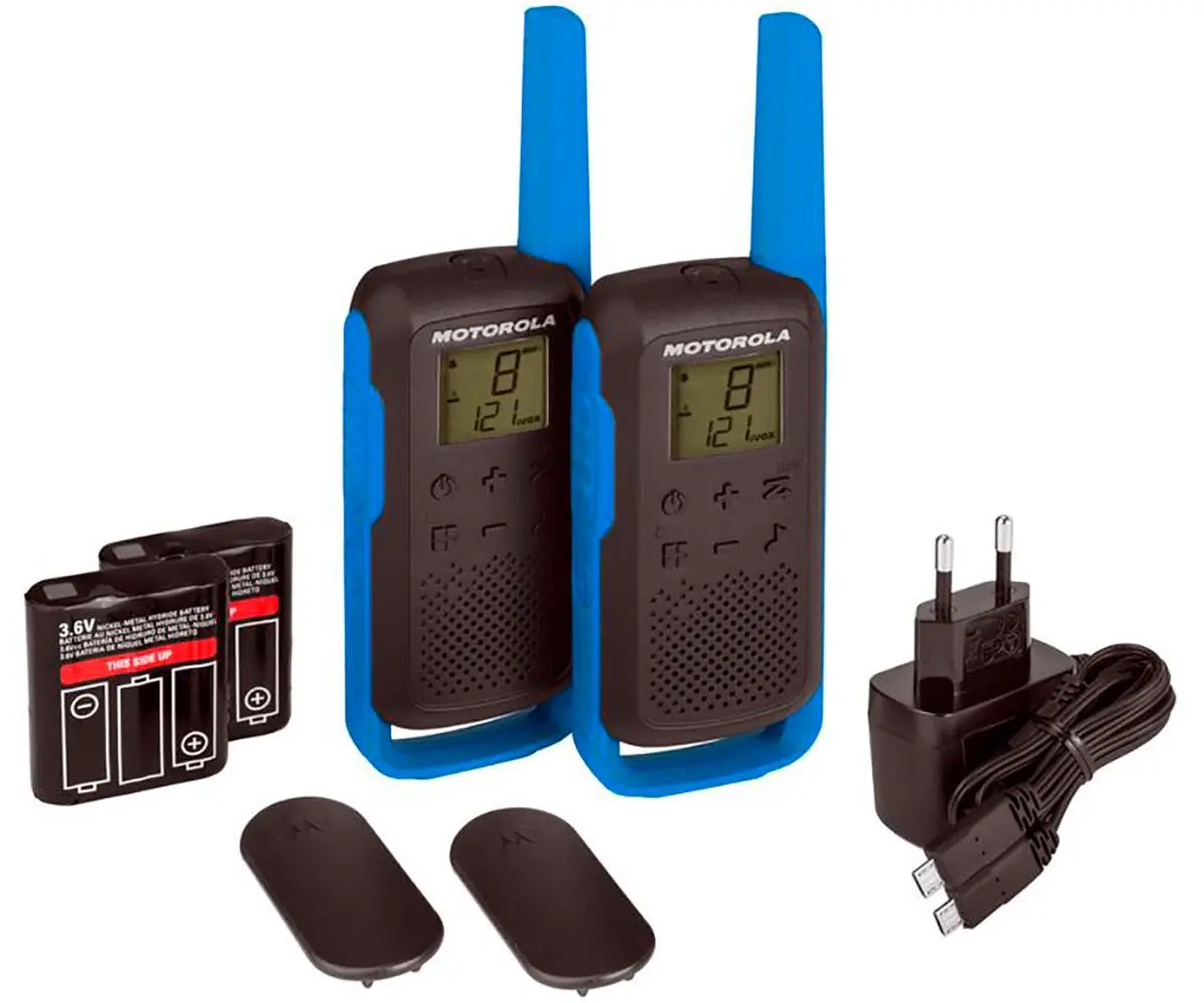 Stație radio portabila Motorola Talkabout T62 Blue (B6P00811LDRMAW)