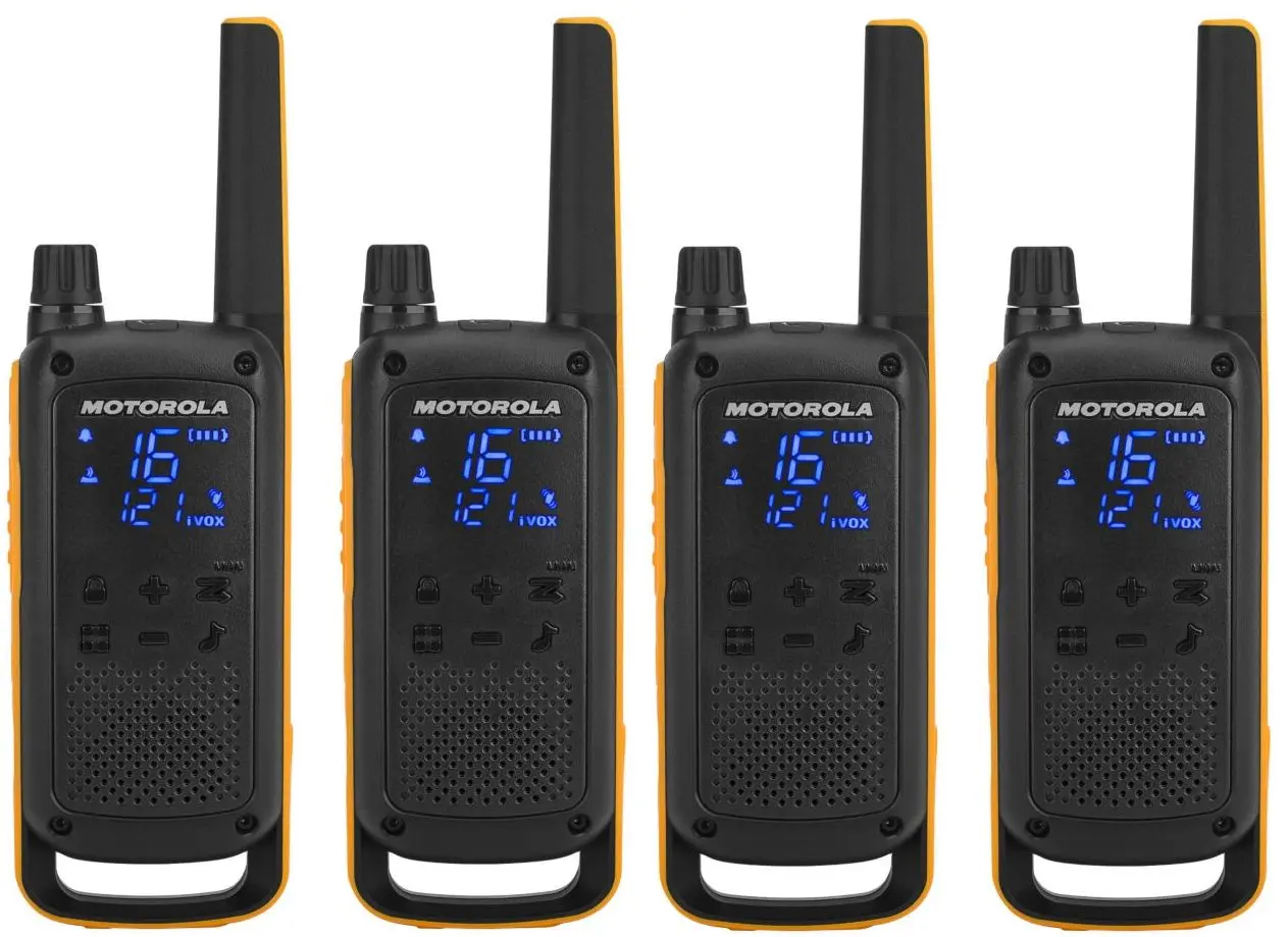 Statie radio Motorola Talkabout T82 Extreme Quad (Black/Yellow)