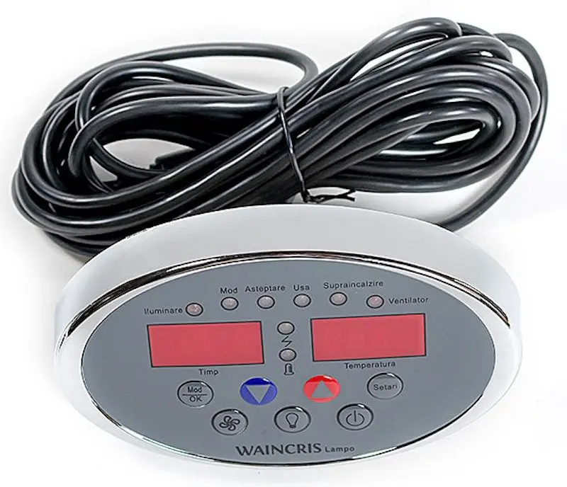 Panou de comanda digital pentru sauna Waincris Lampo WLPC10.5-25SB 10.5-25kW
