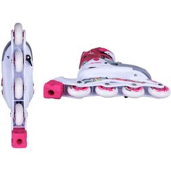 Patine cu rotile Action Doly 26-29 (Pink/White) Thumb