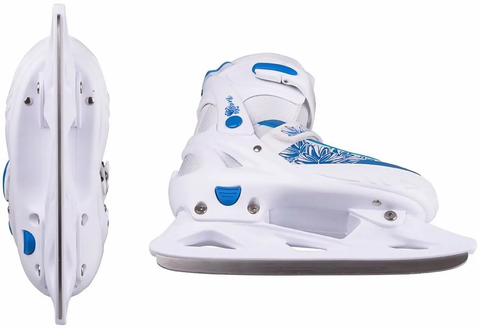 Patine cu rotile Action Frio 2in1 29-32 (White/Blue) - 2