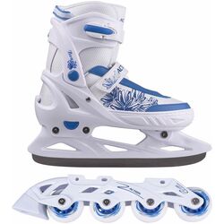 Patine cu rotile Action Frio 2in1 29-32 (White/Blue)
