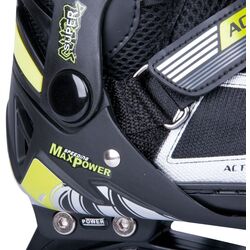 Patine cu rotile Action Olaff 2in1 31-34 (Black/Lime) Thumb