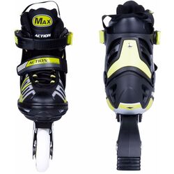Patine cu rotile Action Olaff 2in1 31-34 (Black/Lime) Thumb