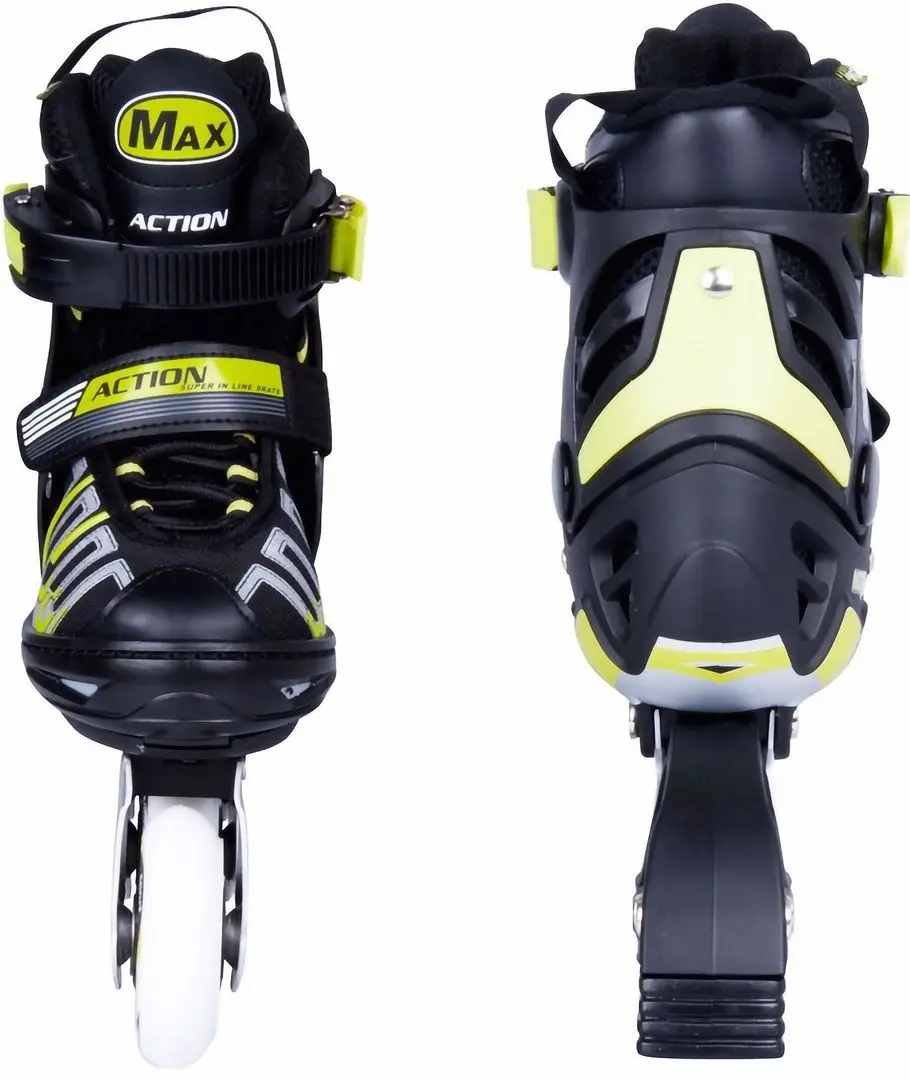 Patine cu rotile Action Olaff 2in1 31-34 (Black/Lime) - 3