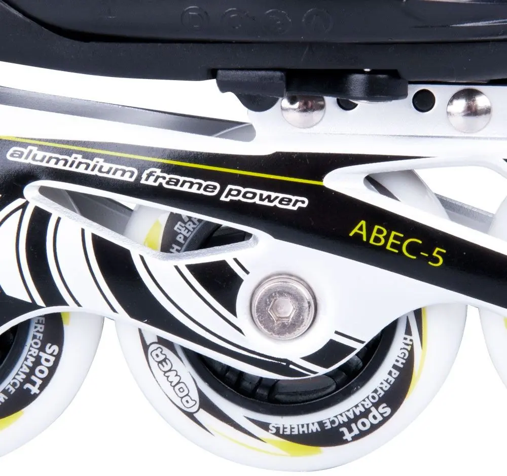 Patine cu rotile Action Olaff 2in1 31-34 (Black/Lime) - 4