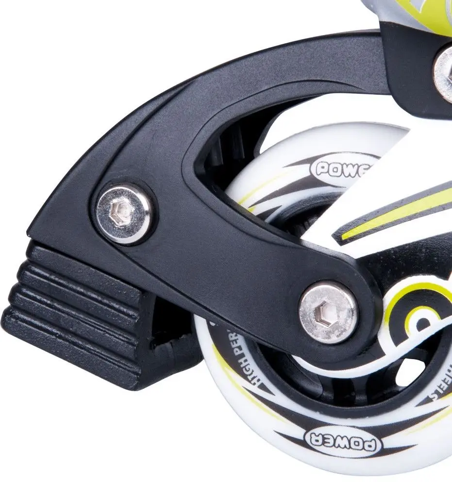 Patine cu rotile Action Olaff 2in1 31-34 (Black/Lime) - 5