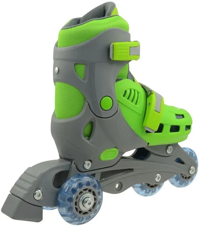 Роликовые коньки DHS Triskate S 31-34 (Gray/Green)
