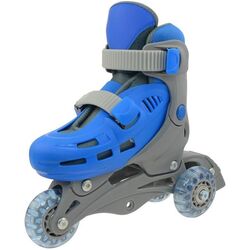 Роликовые коньки DHS Triskate XS 27-30 (Gray/Blue)