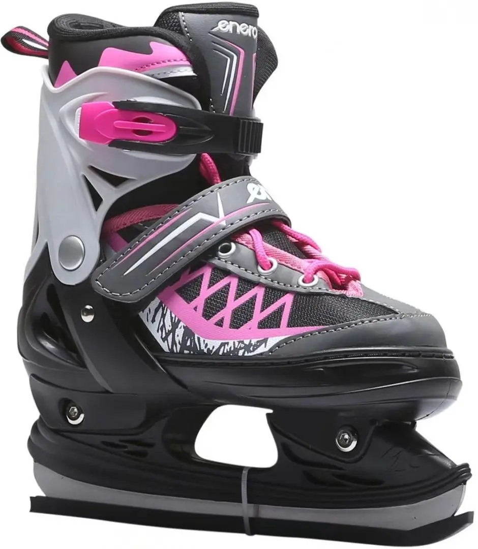 Роликовые коньки 4в1 Enero Pro 1040752 Led (Pink/Gray)