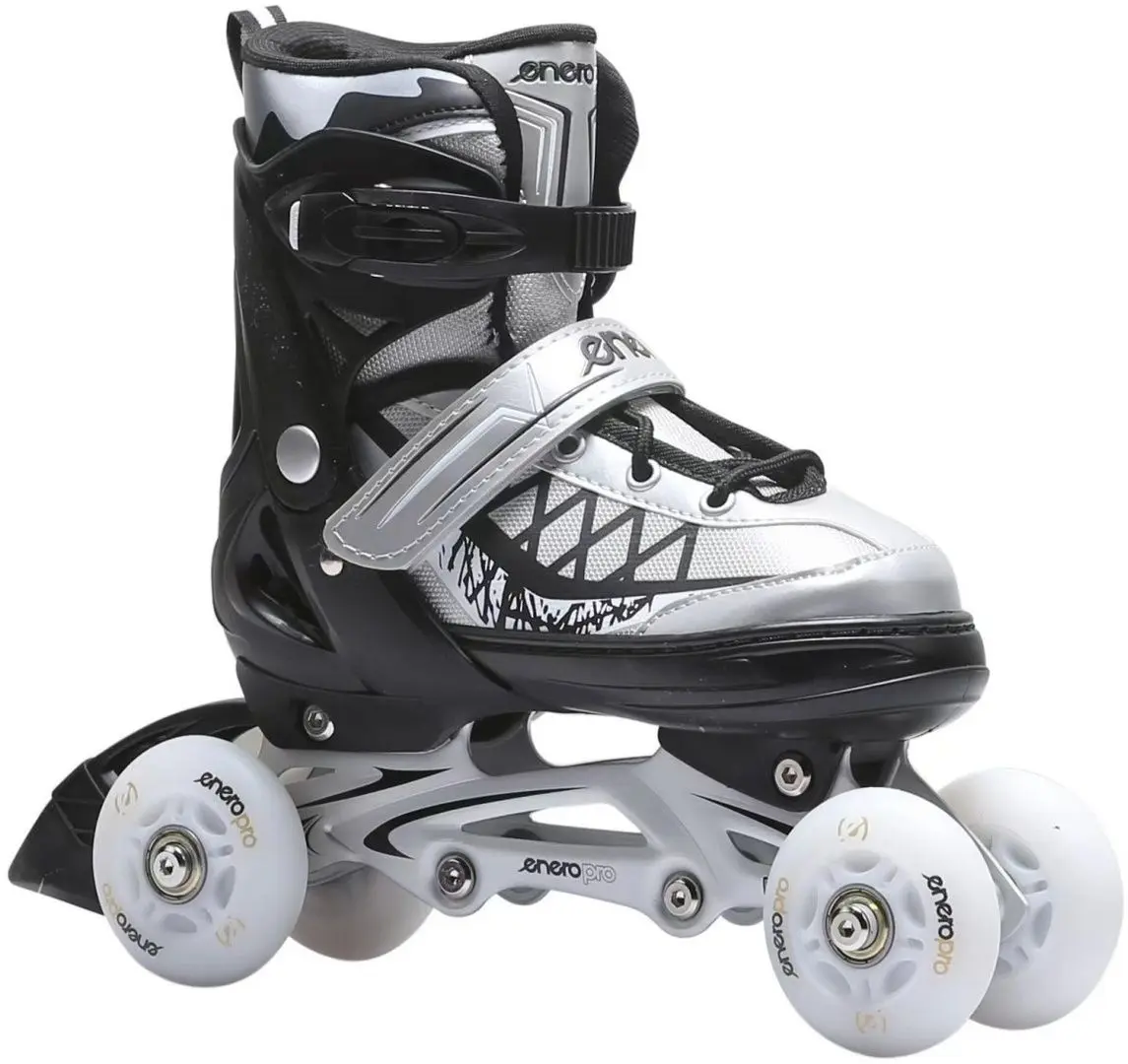 Роликовые коньки 4в1 Enero Pro 1040790 Led (Gray) - 4