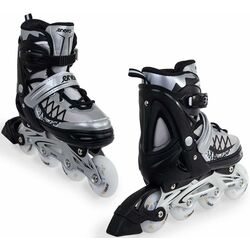 Роликовые коньки 4в1 Enero Pro 1040790 Led (Gray) Thumb