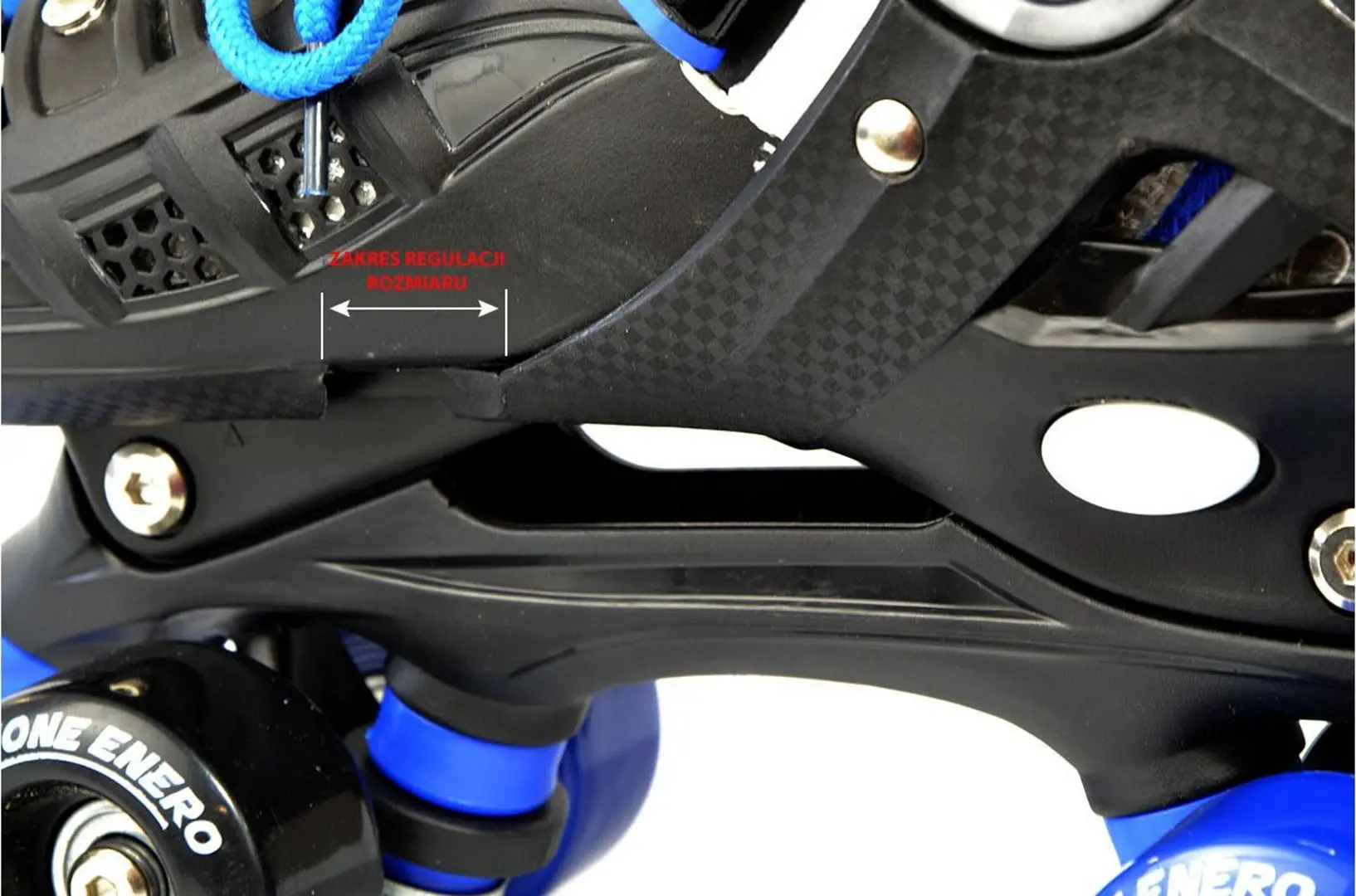 Patine cu rotile 2in1 Enero Ozone 31-34 (Black/Blue) - 6