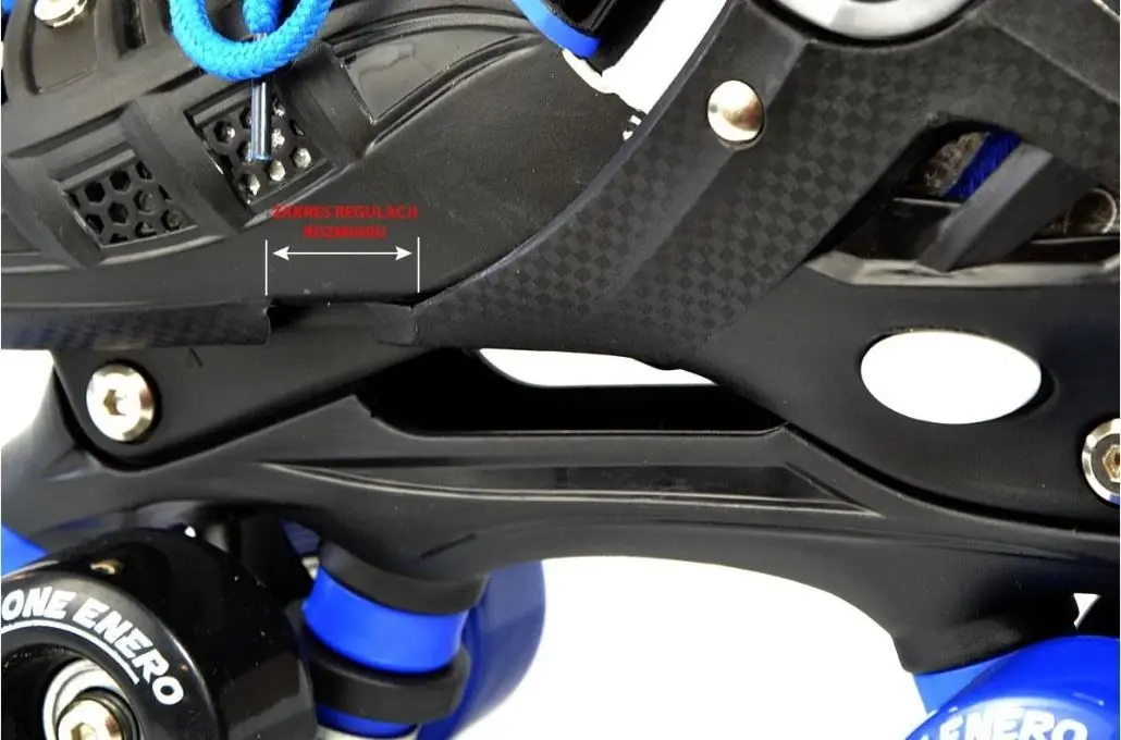 Patine cu rotile 2in1 Enero Ozone 31-34 (Black/Blue) - 2