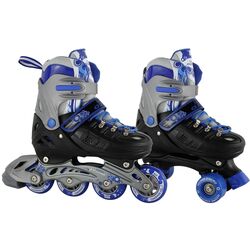 Patine cu rotile 2in1 Enero Ozone 31-34 (Black/Blue)