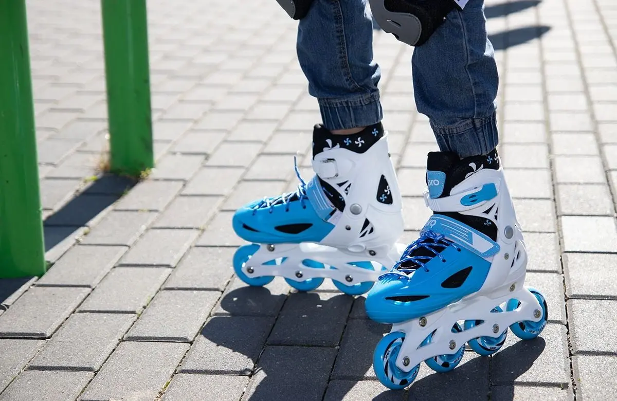 Роликовые коньки 4в1 Enero 1007205 (Blue/White) - 10