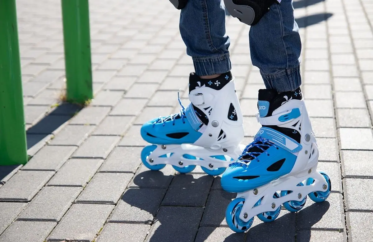 Роликовые коньки 4в1 Enero 1007212 (Blue/White) - 3