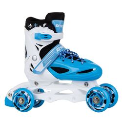 Роликовые коньки 4в1 Enero 1007212 (Blue/White) Thumb