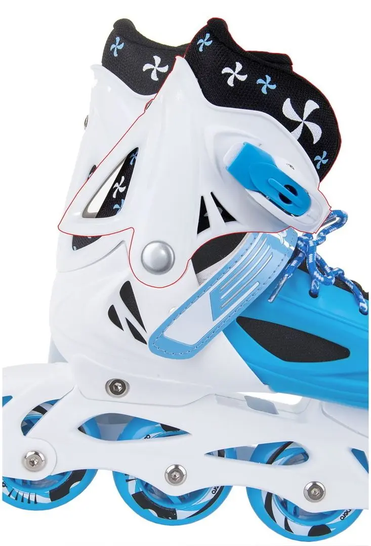 Роликовые коньки 4в1 Enero 1007212 (Blue/White) - 7