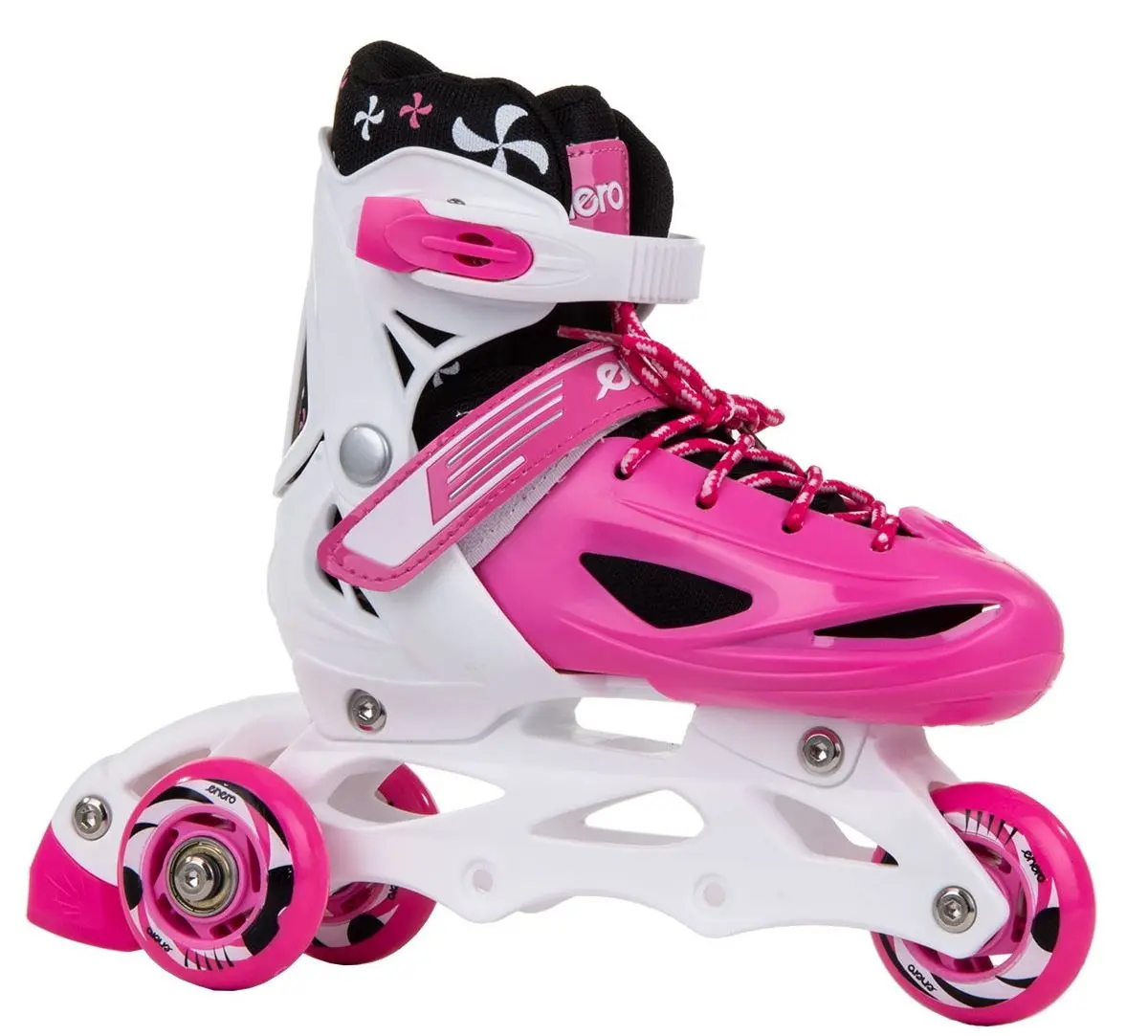 Роликовые коньки 4в1 Enero 1007236 (Pink/White) - 6