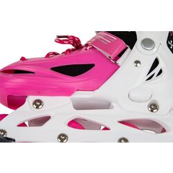 Роликовые коньки 4в1 Enero 1007236 (Pink/White) Thumb