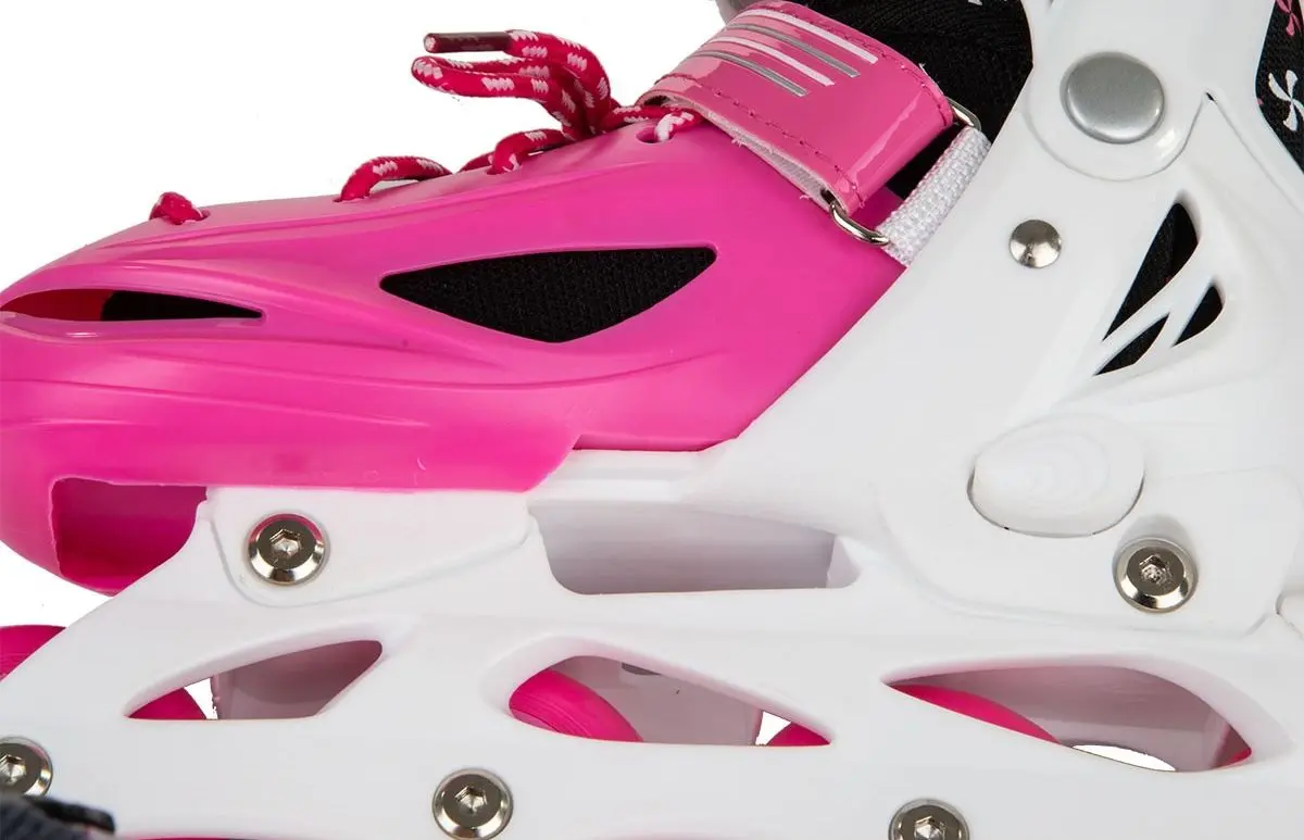 Роликовые коньки 4в1 Enero 1007236 (Pink/White) - 7
