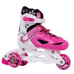 Роликовые коньки 4в1 Enero 1007243 (Pink/White) Thumb