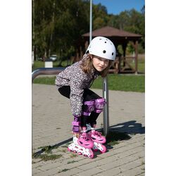 Роликовые коньки 4в1 Enero 1007243 (Pink/White) Thumb