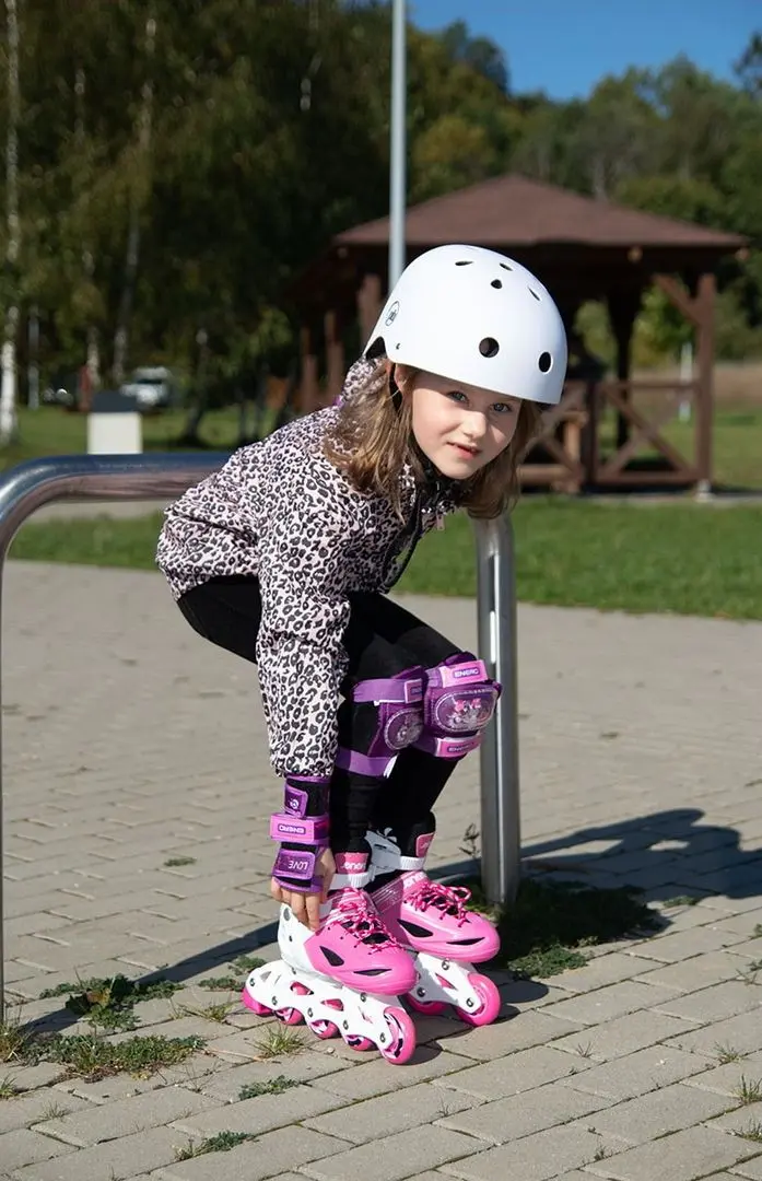 Роликовые коньки 4в1 Enero 1007243 (Pink/White)