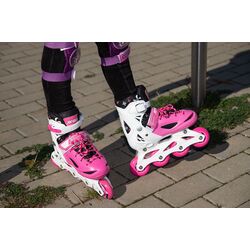 Patine cu rotile 4in1 Enero 1007250 (Pink/White) Thumb