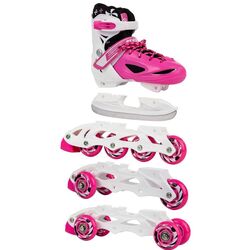 Patine cu rotile 4in1 Enero 1007250 (Pink/White) Thumb