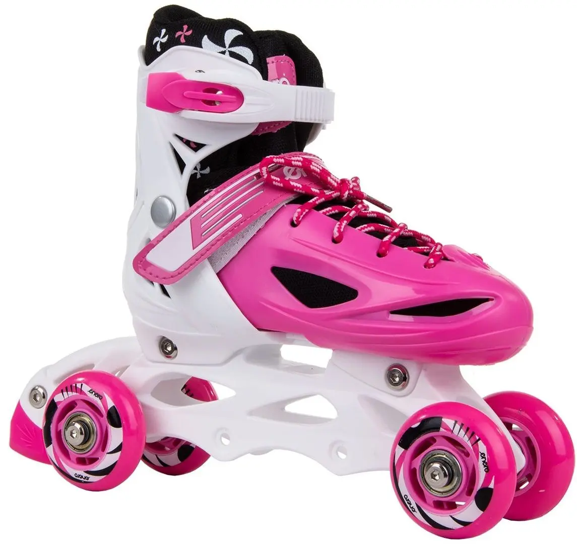 Patine cu rotile 4in1 Enero 1007250 (Pink/White) - 11