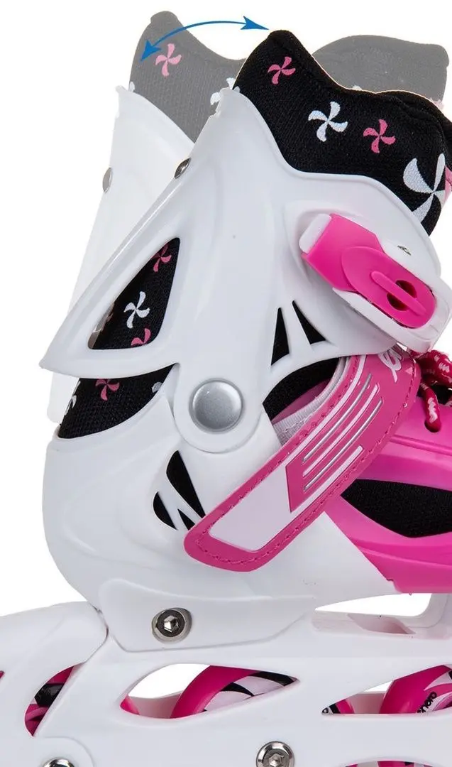 Patine cu rotile 4in1 Enero 1007250 (Pink/White) - 9