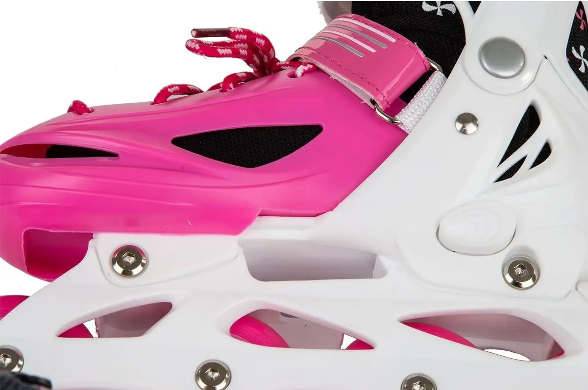 Patine cu rotile 4in1 Enero 1007250 (Pink/White) - 8