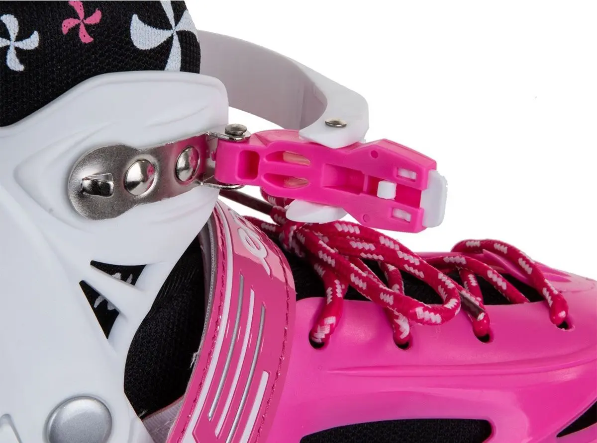 Patine cu rotile 4in1 Enero 1007250 (Pink/White) - 7