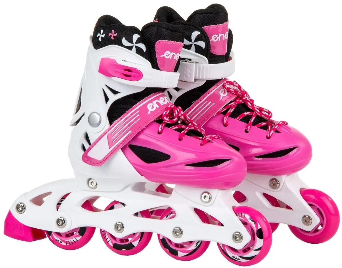 Patine cu rotile 4in1 Enero 1007250 (Pink/White)