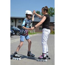 Patine cu rotile 4in1 Enero Pro Led 26-29 (Gray/Pink) Thumb