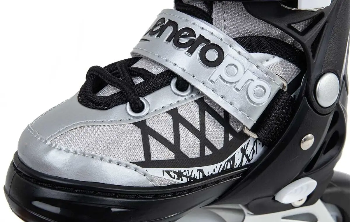 Patine cu rotile 4in1 Enero Pro Led 30-33 (Gray/Black) - 4