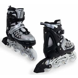 Patine cu rotile 4in1 Enero Pro Led 30-33 (Gray/Black) Thumb