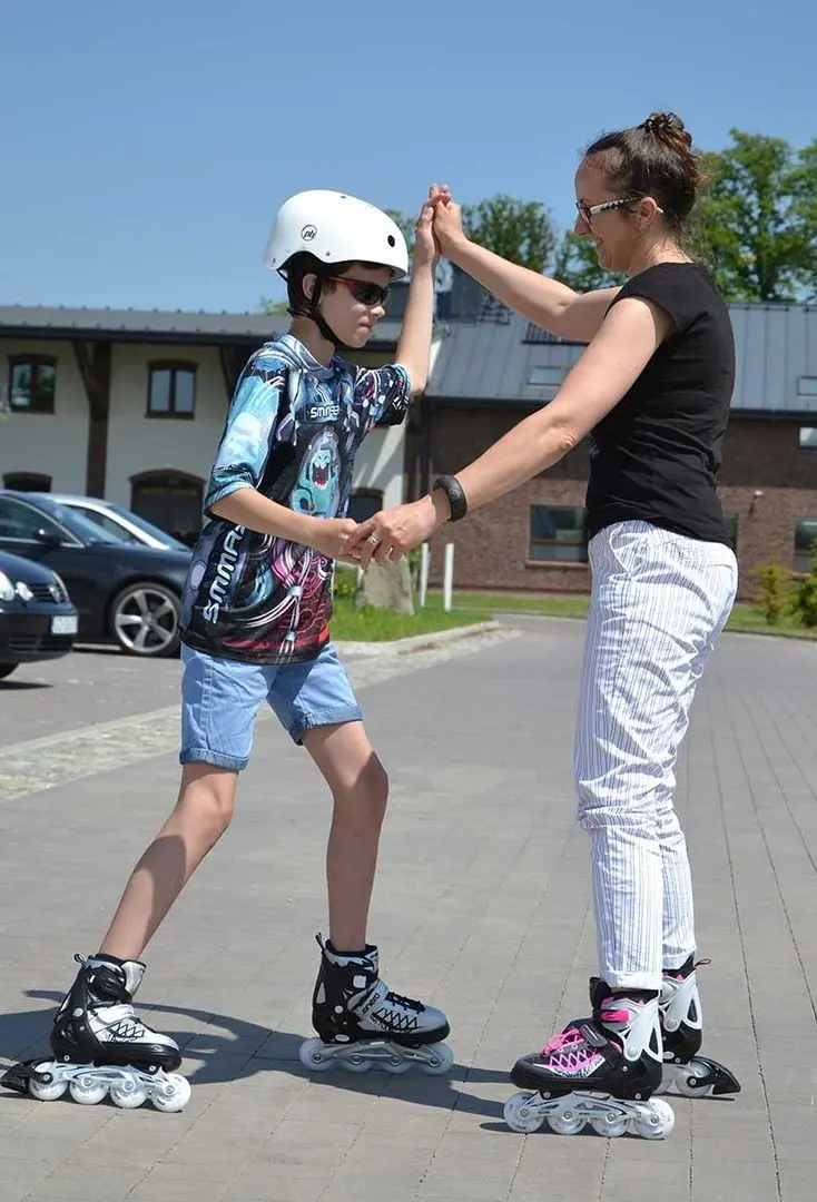 Patine cu rotile 4in1 Enero Pro Led 34-37 (Gray/Pink) - 6