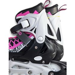 Patine cu rotile 4in1 Enero Pro Led 34-37 (Gray/Pink) Thumb