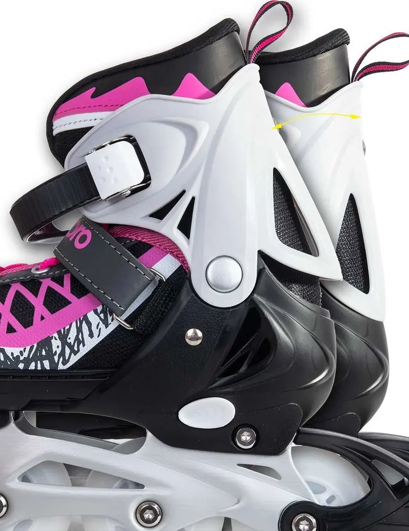 Patine cu rotile 4in1 Enero Pro Led 34-37 (Gray/Pink) - 2