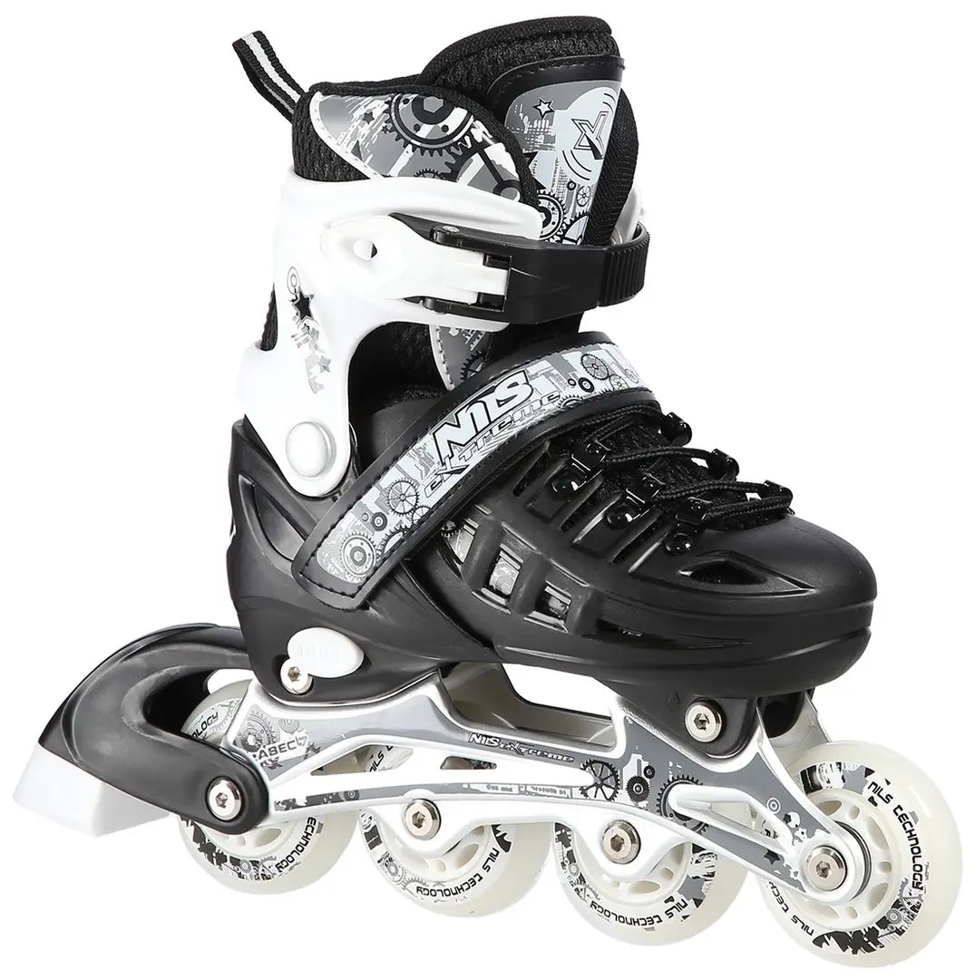 Patine cu rotile 4in1 Nils Extreme NH10905 L 39-42 (Black)