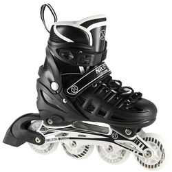 Patine cu rotile 4in1 Nils Extreme NH10905 LED M 35-38 (Black)