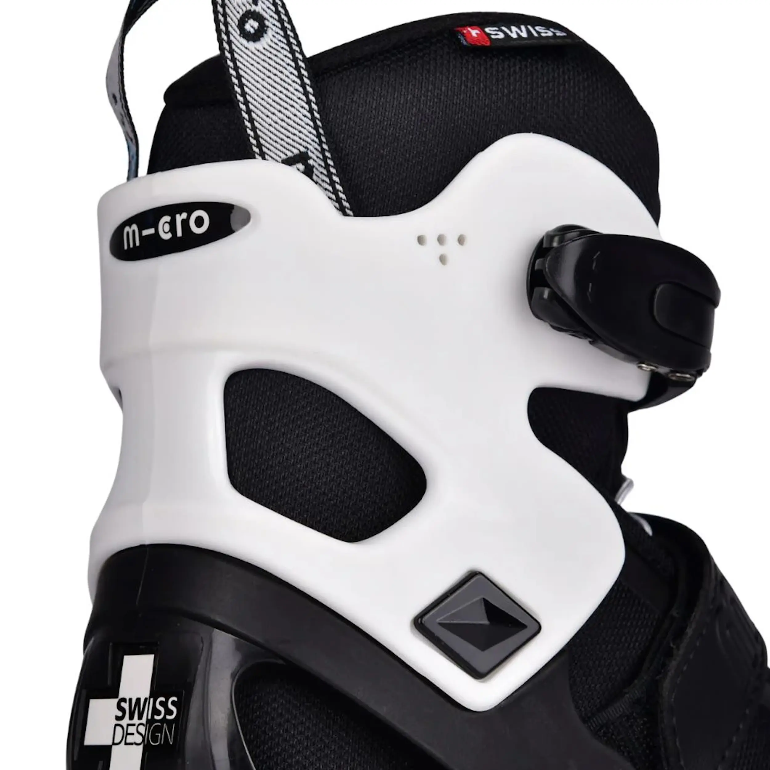 Patine cu rotile Micro Joy 25-28 (Black/White) - 3