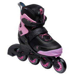 Patine cu rotile Micro Joy 33-36 (Black/Pink)