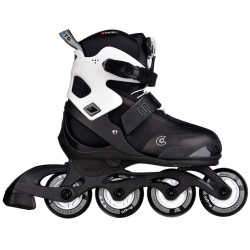 Patine cu rotile Micro Joy 33-36 (Black/White) Thumb